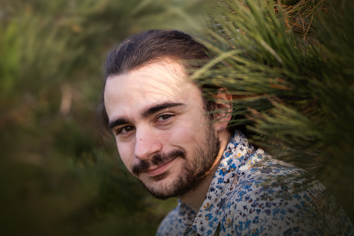 portrait couche de soleil golden hour shooting photo