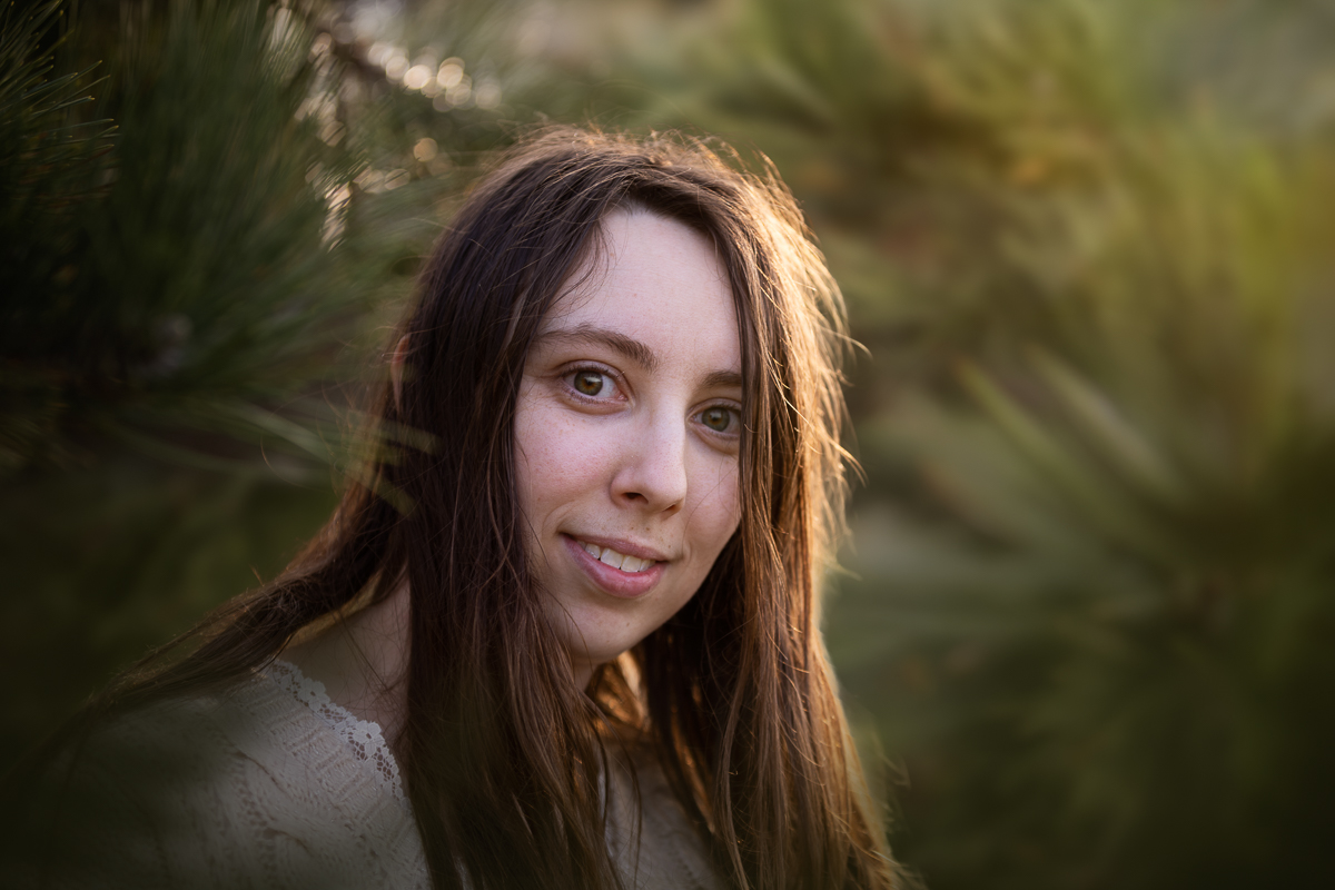 portrait couche de soleil golden hour shooting photo