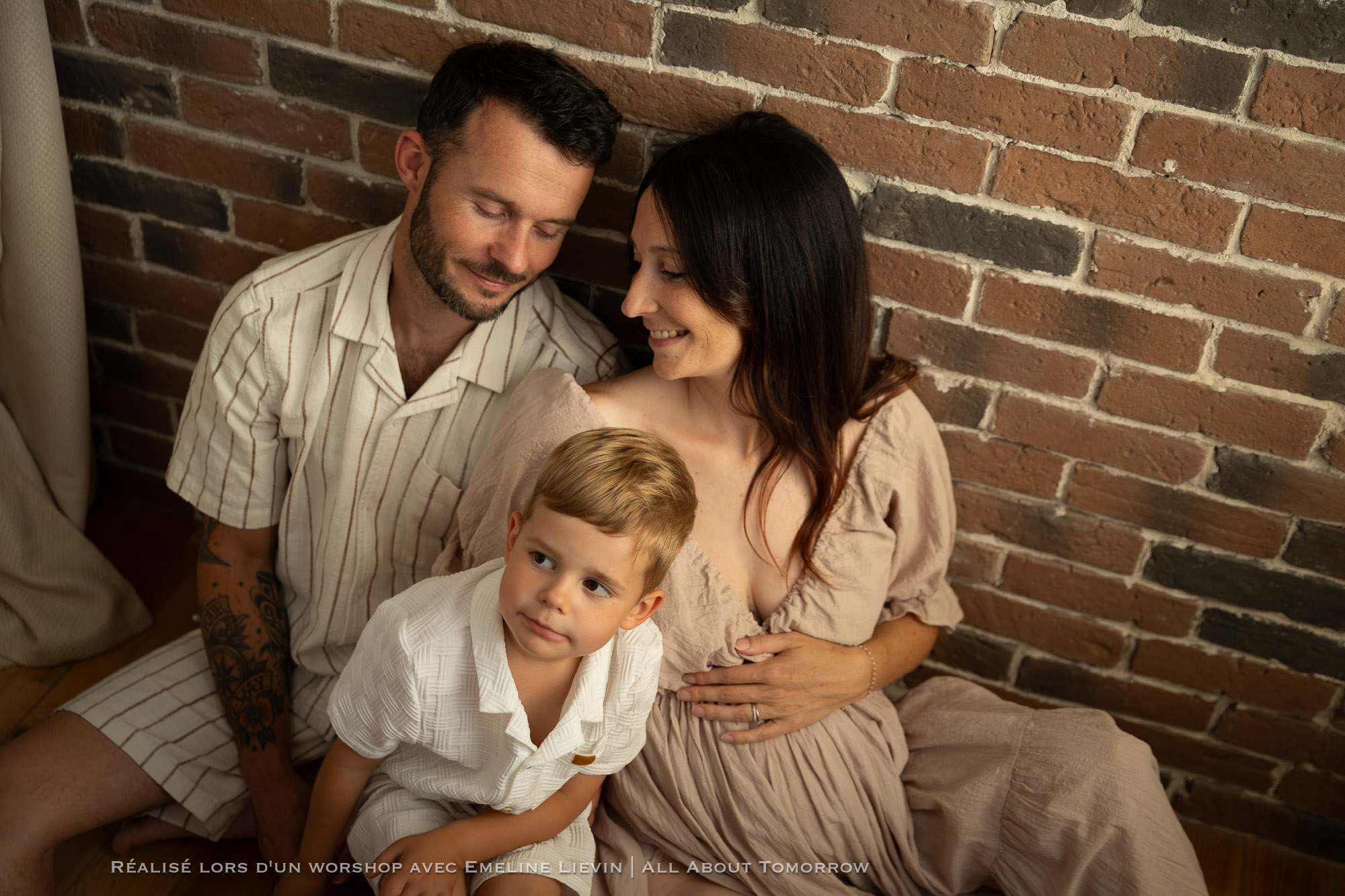 seance photo famille decors maison