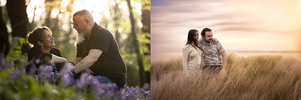 exemple photos forfaits en exterieurs photographe couple