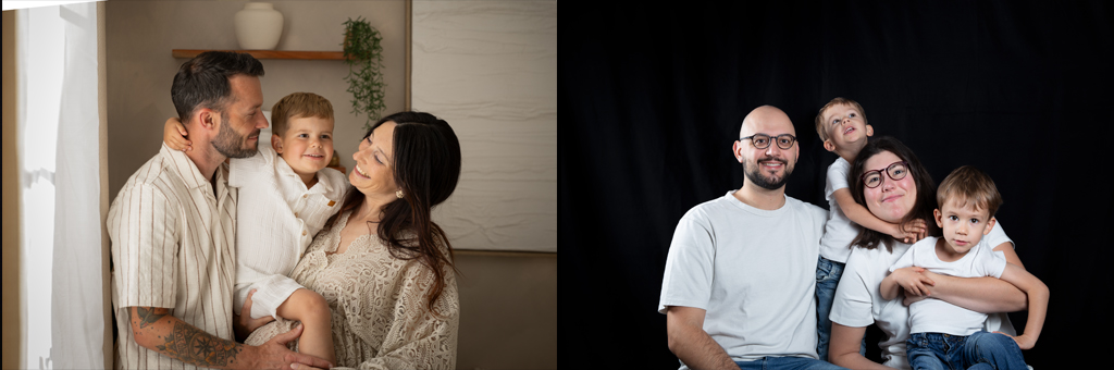 photos famille professionnelles en studio