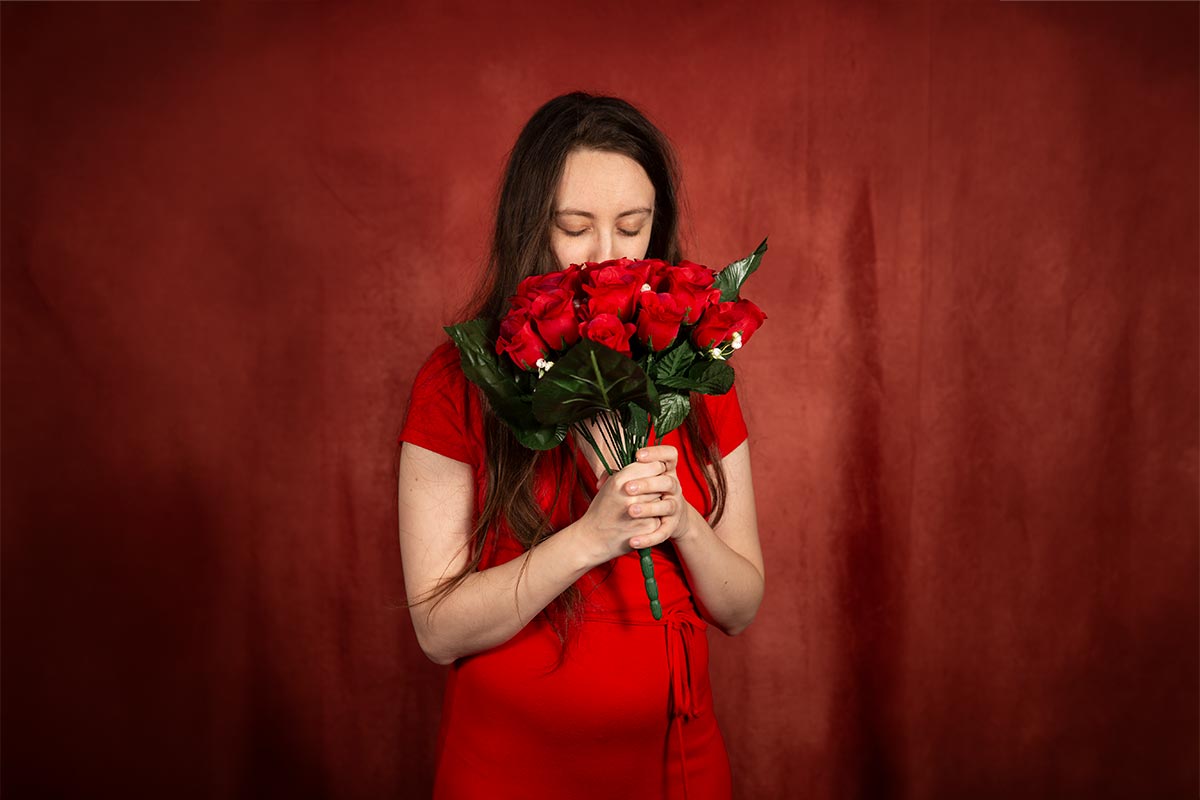 seance photo saint valentin fond rouge 14 fevrier