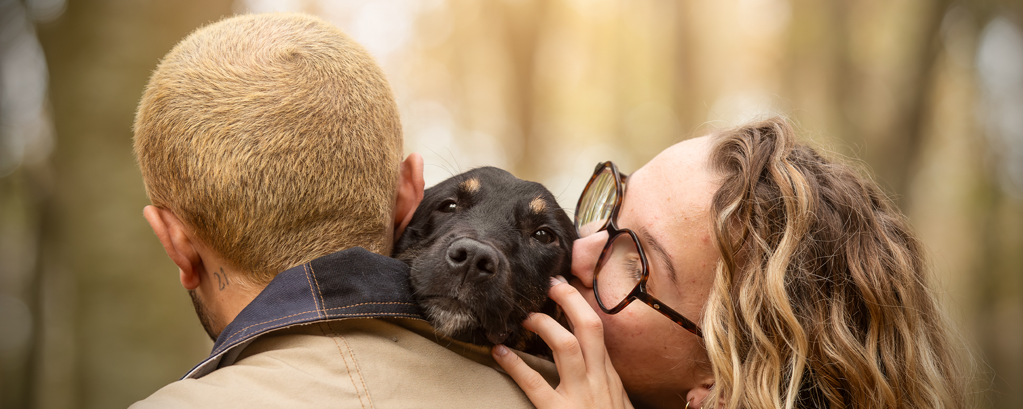 seance photo couple chien